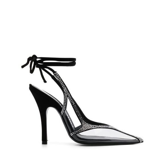 Clear PVC Slingback Women's Pointed Toe Pumps for FW23